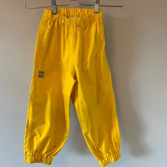 MEC Jackets Coats 53 Mec Unisex Yellow Rain Pant Water